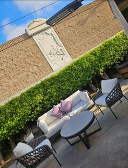 Sunbrella Patio set good quality/conversation Set/outdoor Furniture/Cash Only