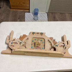 Southwest Decorated Clock 