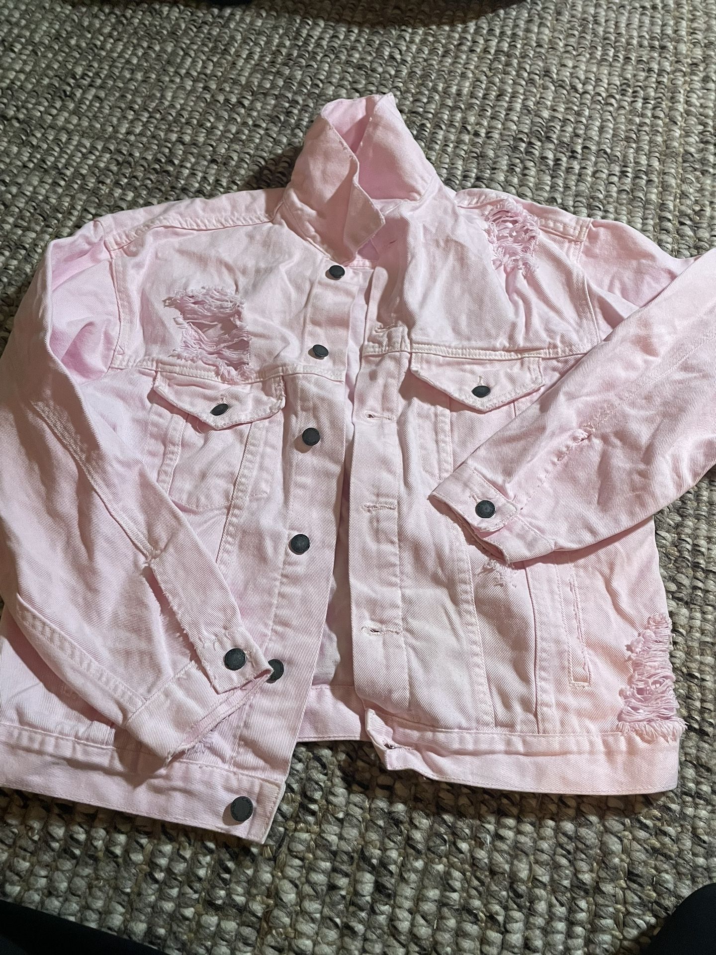 Pink Demim Jacket