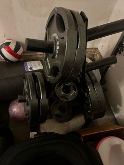 Weight Set & Bench - great condition!