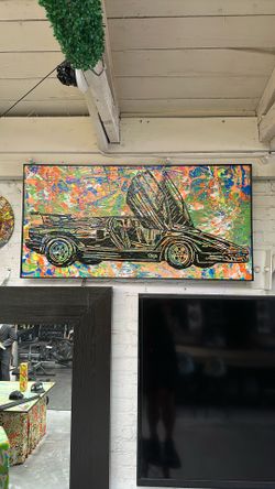 1978 lamborghini countach Painting 