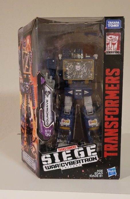 Transformers Siege War For Cybertron Soundwave - Main Image