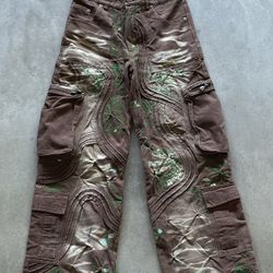 Badson Overgrowth Brown Cargo Pants