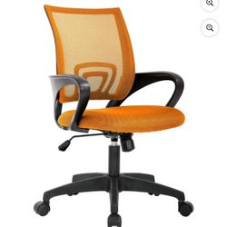 Orange Computer Chair 