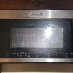2022 Stainless Steel Whirlpool D/W And 2022 Kitchen Aid Stainless Microwave Convection Oven. 