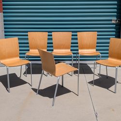 Mid Century Dining/Conference Tiano Chairs (6) by Vitra, Germany, 2004