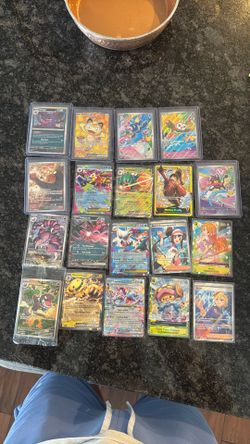 Pokémon and one piece cards