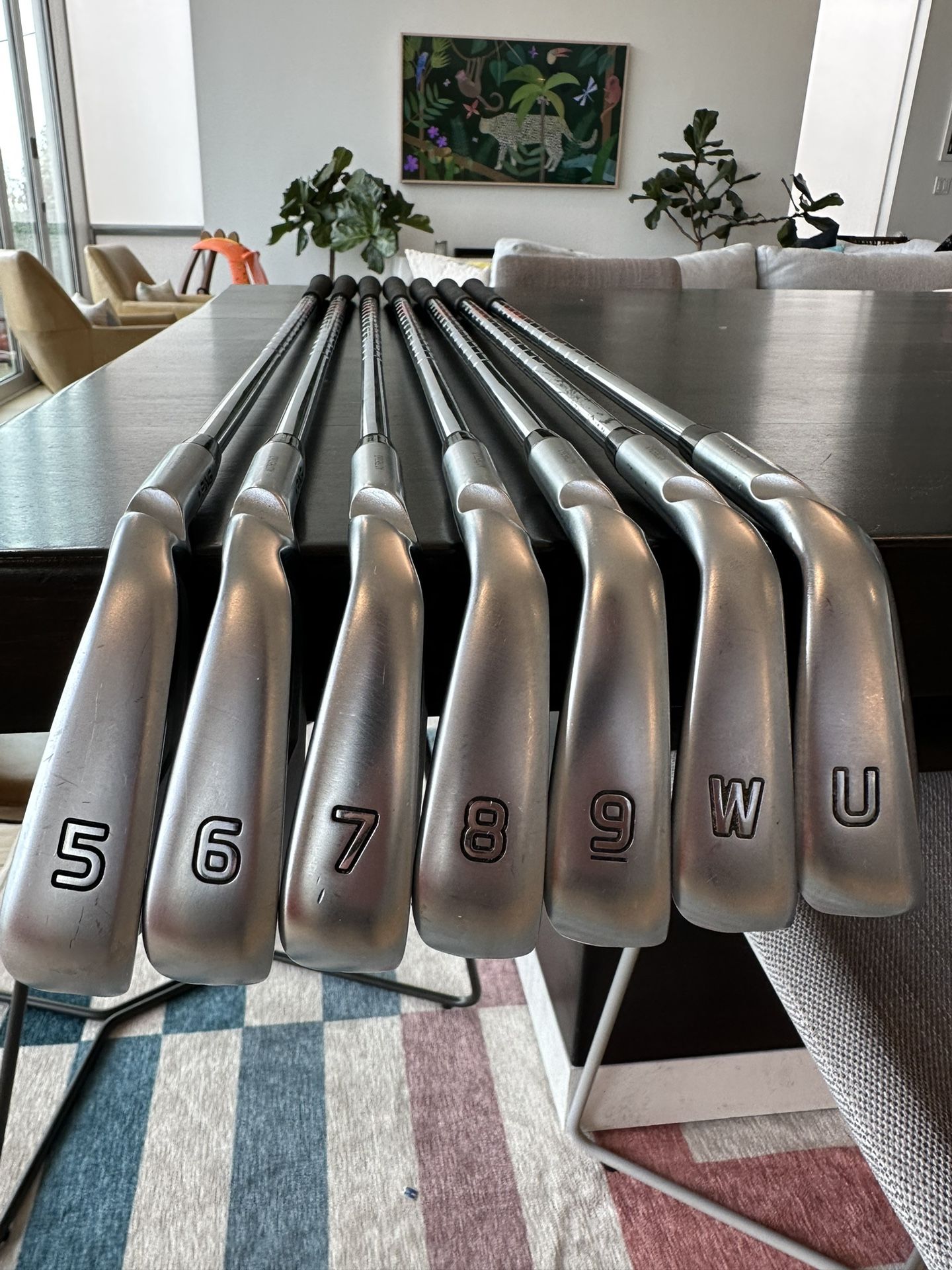 Ping i525 Used Irons (7 Clubs, Gap Wedge5 Iron, Green Dot And Stuff