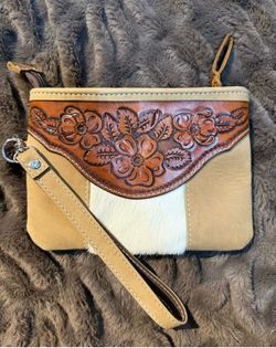 HANDMADE LEATHER PURSES CLUTCH