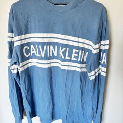 Calvin Klein Blue Adult T-Shirt