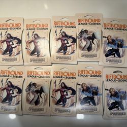 Riftbound League Of Legends Spirit forged Booster Packs 10x 