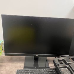 HP Desktop Computer Bundle – Tower + Monitor + Keyboard + Mouse