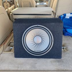 12" JBL subwoofer.