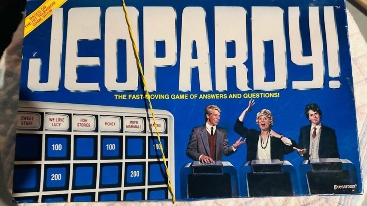 Jeopardy Board Game
