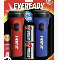 LED Flashlight 2 Pack