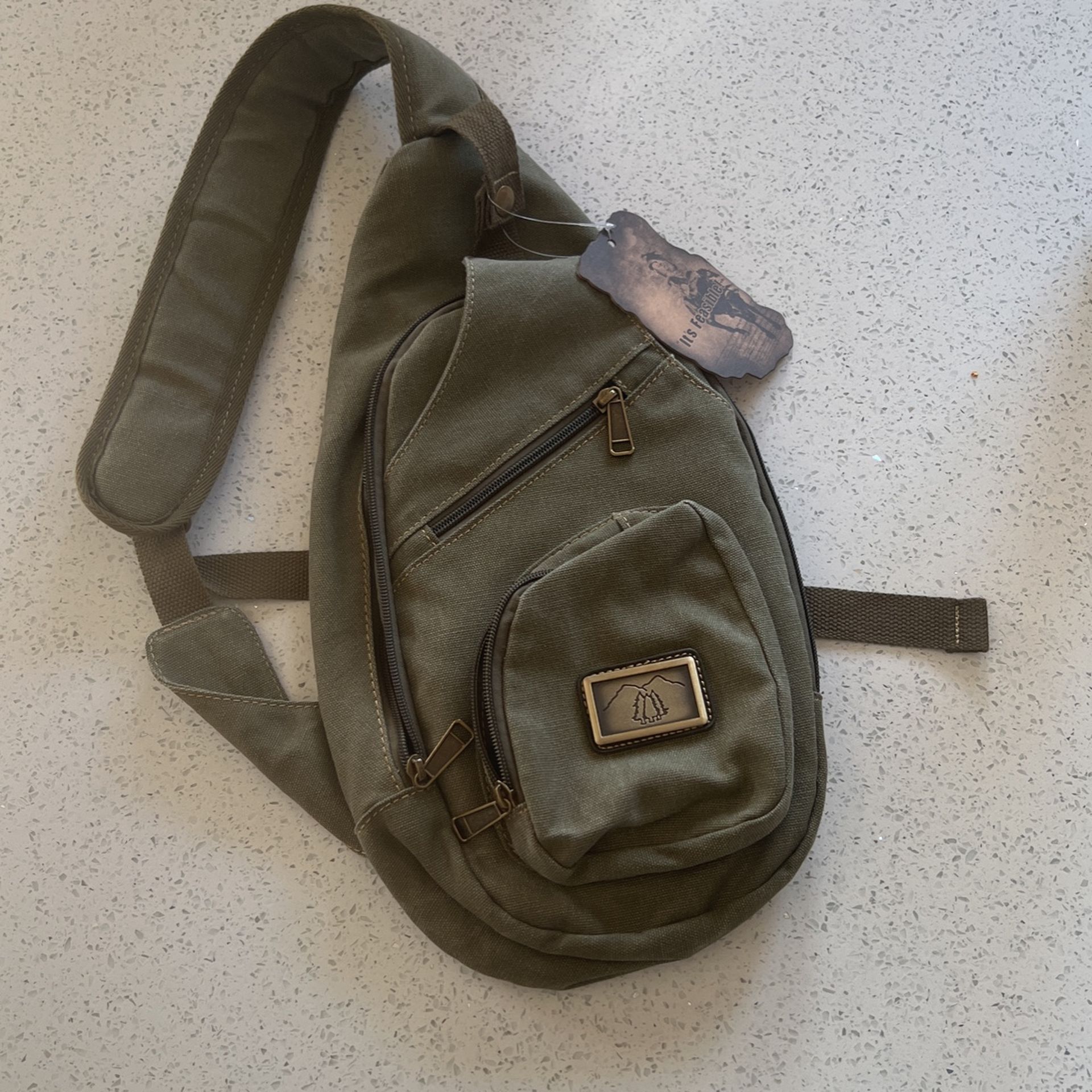 Canvas Messenger Bag New