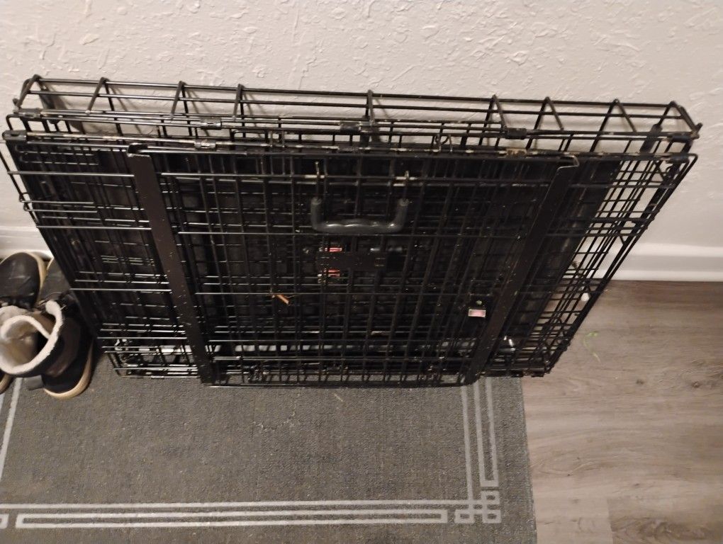 Metal Foldable Dog Cage