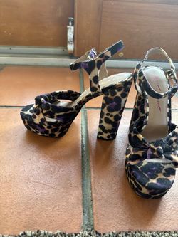 Never worn Betsey Johnson size 8 heels!!