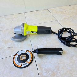 RYOBI corded Angel Grinder