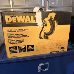 dewalt miter saw 