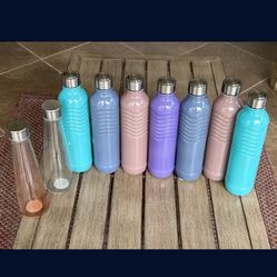 Glass Water/ Flower  Bottle 