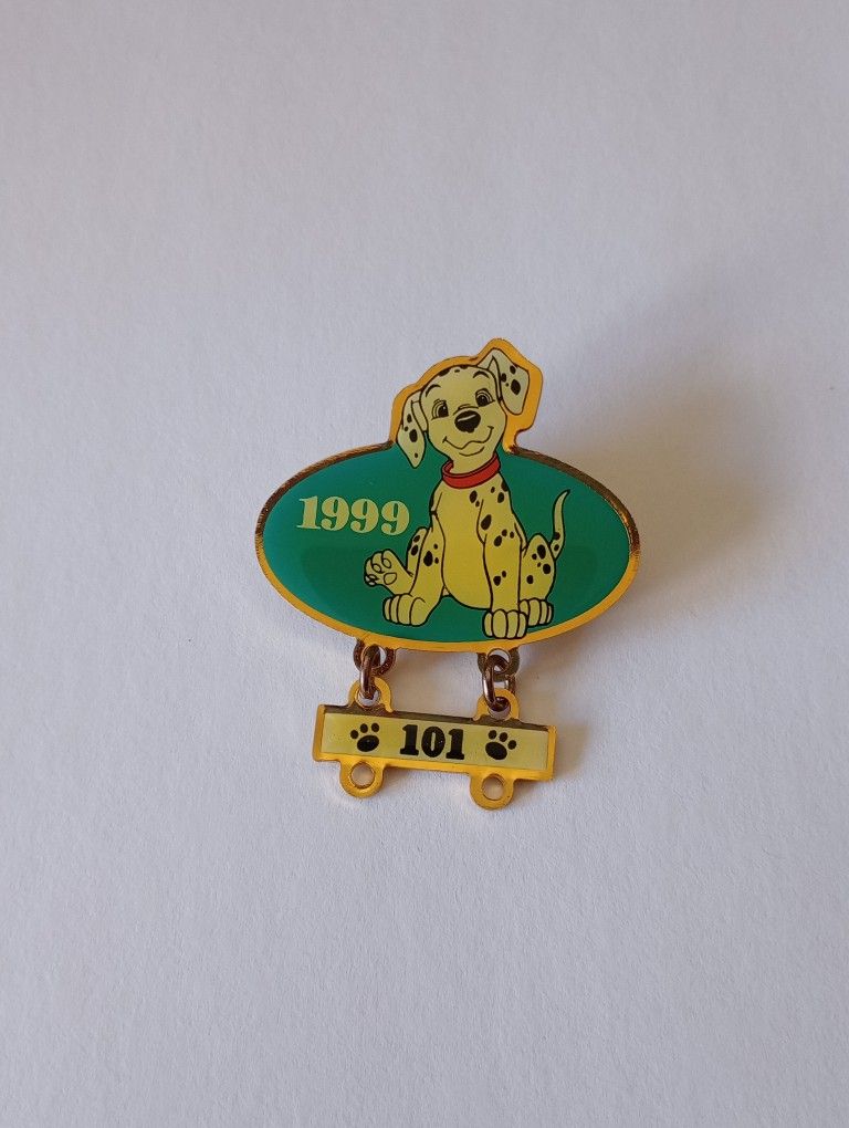 Vintage Disney 101 Dalmatians Cast Member pin