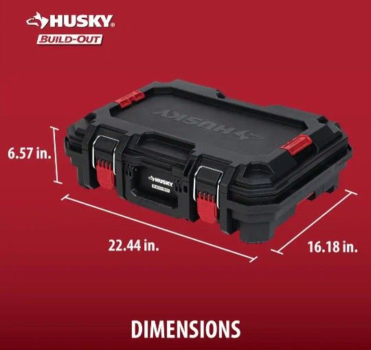 Husky
Build-Out 22 in. Modular Tool Storage Tool Case