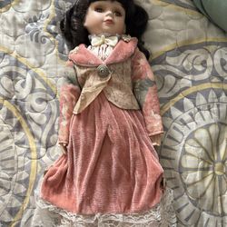 Vintage Porcelain Doll