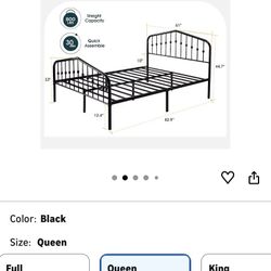 Novogratz bushwick Queen Bed Frame