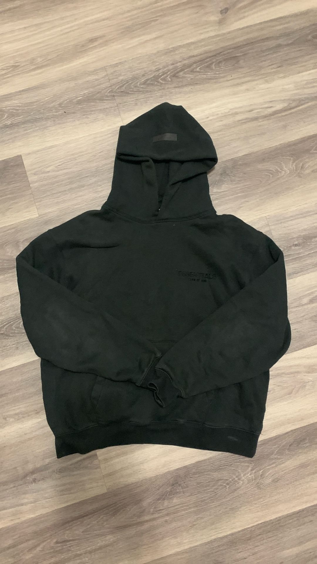 Fear of God Essentials Hoodie – Black – Men’s Small