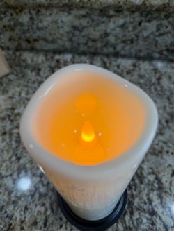 Disney Encanto Flameless LED Pillar Candle with Base