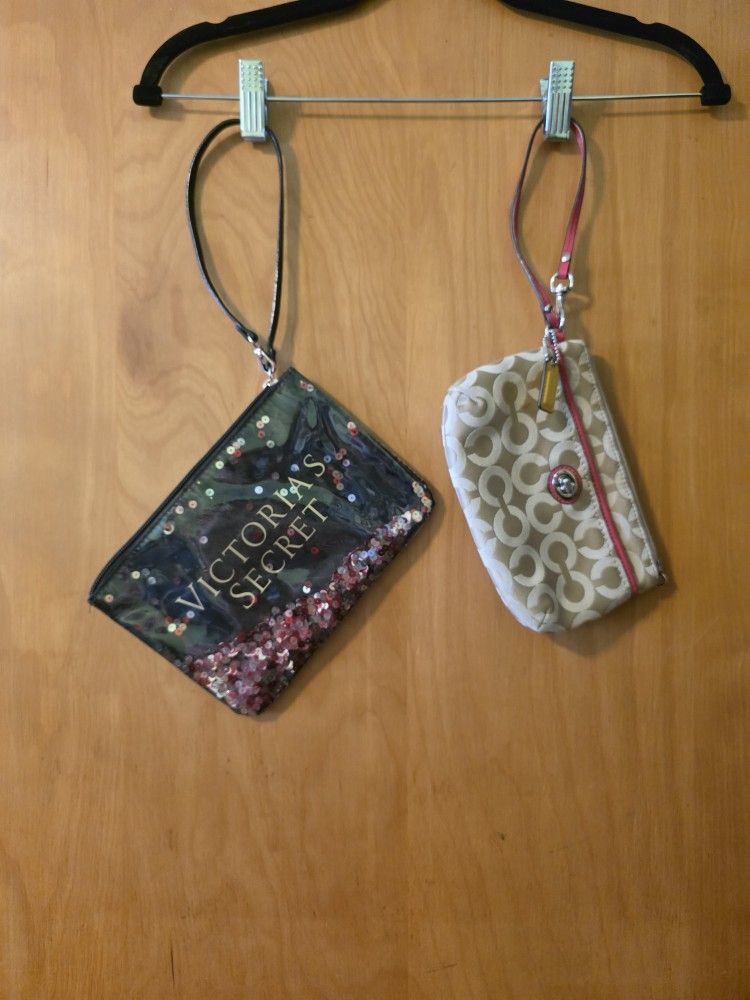 2 Clutches One Coach One Victoria's Secret