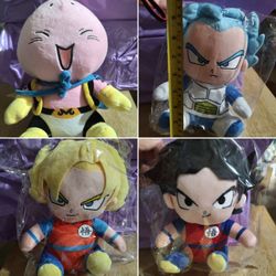 Dragonball Z Plushies 9 In $12 Each 