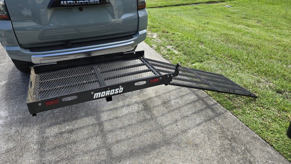 Hitch Mounted Mobility Scooter Wheelchair Car Carrier w/ Ramp