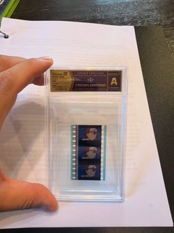 Pokémon: The Movie 2000 – Authentic 35mm Film Frame – Ash Ketchum – Crown Graded