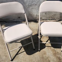 Padded Folding Chairs