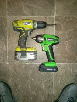 Ryobi One Plus Drill And 3 Amp 20 Volt Battery