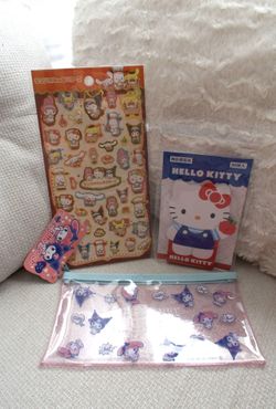 Hello Kitty/Sanrio Stationary Set