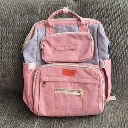 Bubblbay- Diaper Bag (PINK)