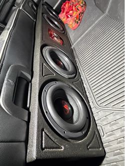 4  8inch subwoofer box