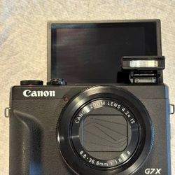 Canon G7X Mark iii Camera