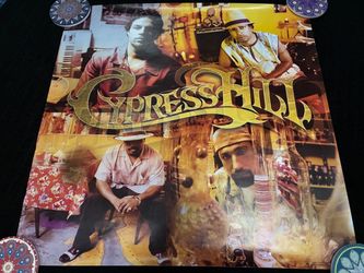 Cypress Hill Stoned Raiders 2001 promo poster DOUBLE SIDED 24” x 24” Hip Hop Rap