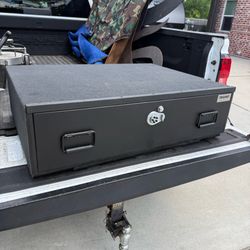 Truck Vault TruckVault Single Drawer Secure in Vehicle JEEP Storage System 10”CUSTOM original $2200  Originally made for a JEEP WRANGLER unit is about