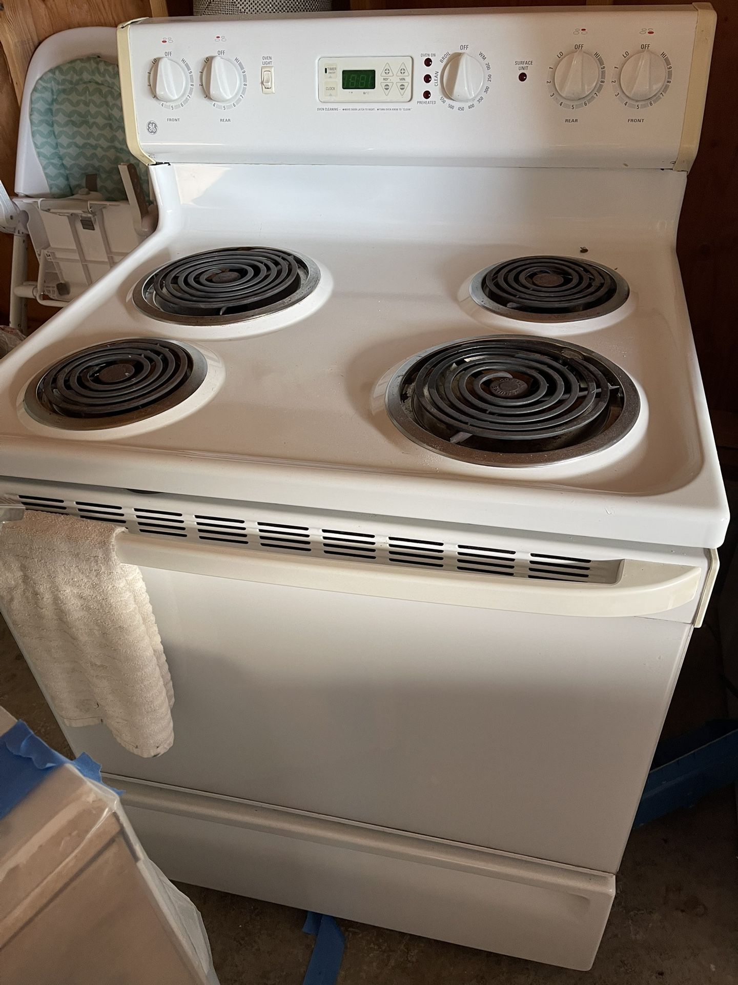 GE Electrical Range Oven