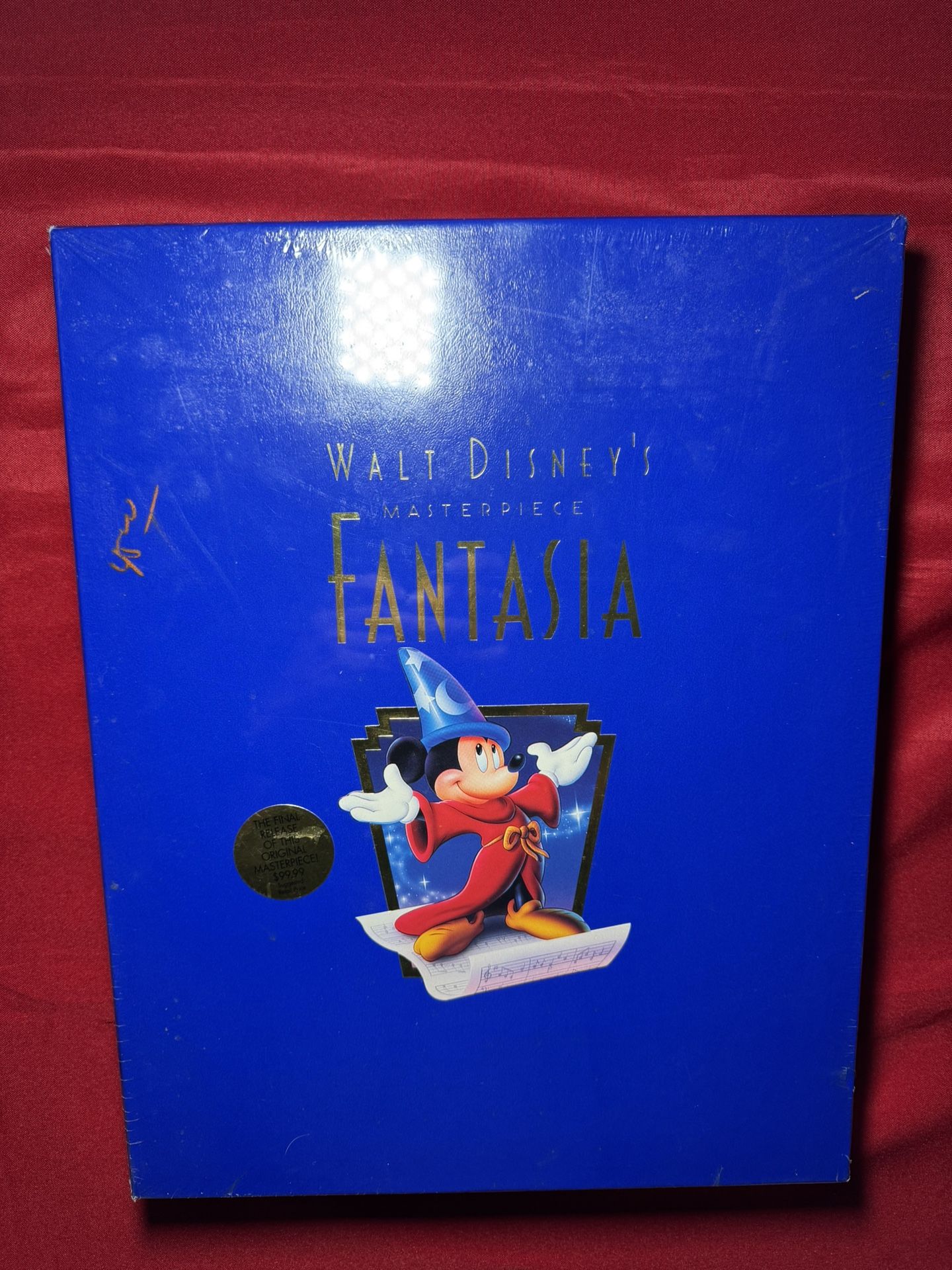 WALT DISNEY MASTERPIECE FANTASIA DELUXE EDITION VHS & CD’s. SEALED !