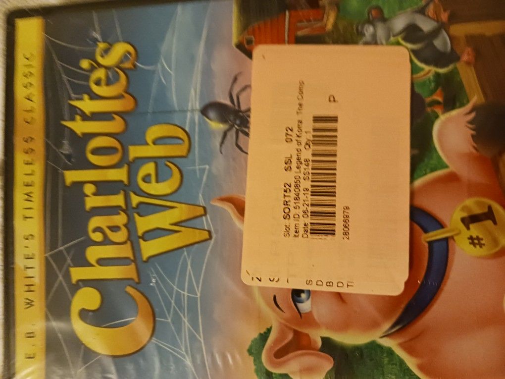 Charlotte Web Dvd 