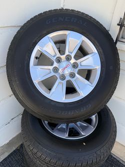 GMC OEM Wheels & Tires – 255/70R17