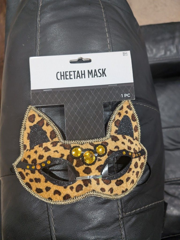 Halloween Cheetah Mask