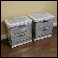 NEW TWO NIGHT STANDS -- ASSEMBLED 🛠️