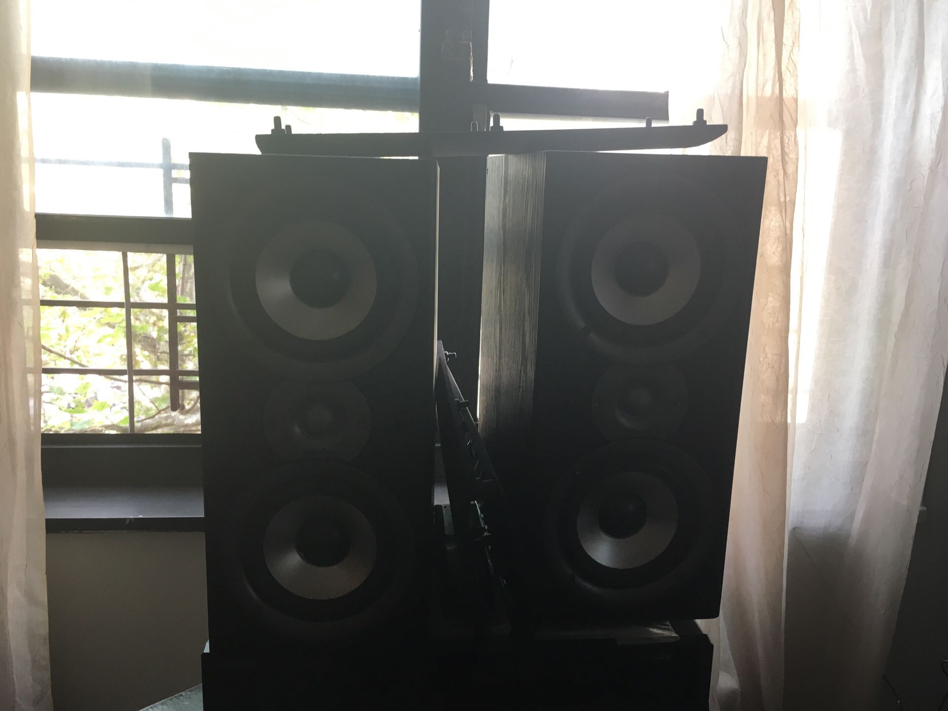 3 POLK AUDIO speakers for sale .